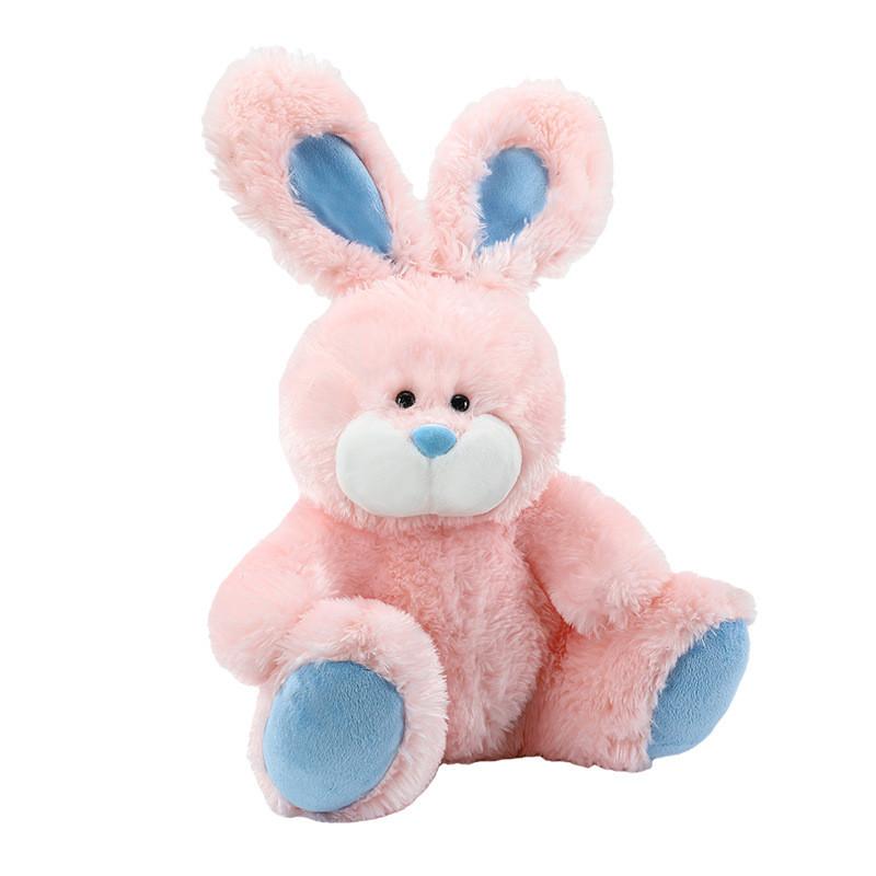 Plush Bunny Toy With Pp Cotton Filling For Girls Bedroom Decor Gift