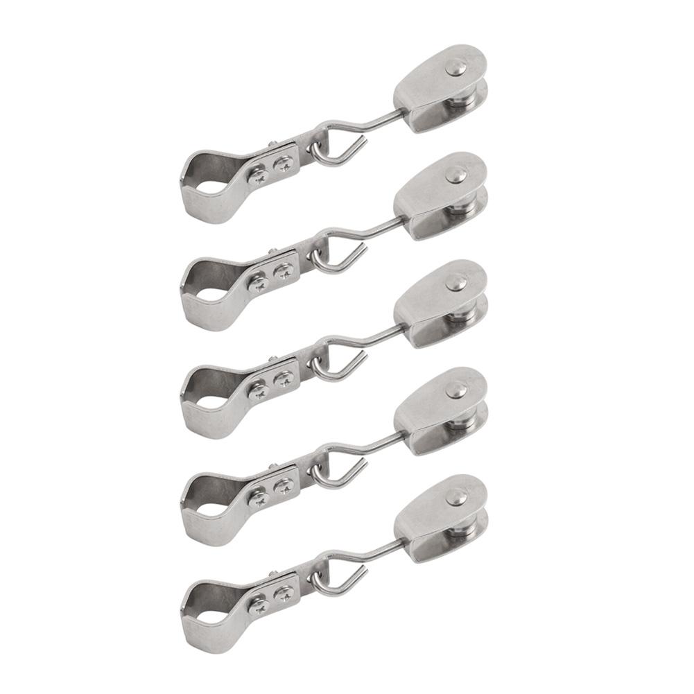 For Outdoor Installation Shade Sail Hardware Easy Install Shade Sail Hardware 10pcs Pulley Wheels For Shade Sail Installation