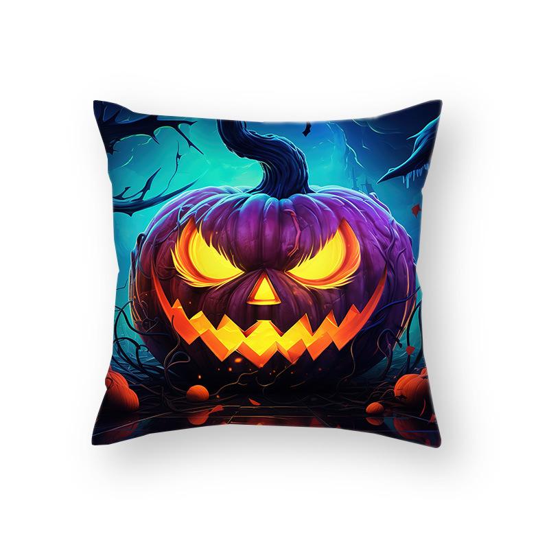 Neue Kürbis Halloween Dekoration Cartoon Kissenbezug Feiertag Wohnzimmer Sofa Schlafzimmer Bettseite Rückenkissen