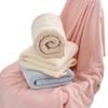Thickened Soft Plaid Coral Fleece Household Towel
