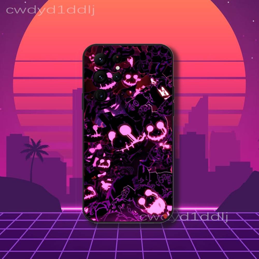 Fnaf Five-nights-At-Freddys Phone Case For Samsung S10,S21,FE,S21 ,S26,S25,S24,S23,Ultra,S9,S22,Plus Black Shell Cover