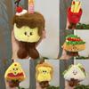 Toast French Fries Sandwich Cake Plush Toy Pendant For Kids And Teens Gift