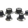 Nové 2 ks Chromovaná Horní Vintage Knoflík pro Guitarový Zesilovač Šipková Indikace Knoflík Pro Hřídel 6MM Knoflík pro Efektový Pedál DIY Příslušenství Nové