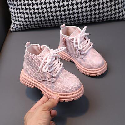 Fashion Kids Shoes Girls Boots Foreign Toddler Booties Little Girl Princess Shoes