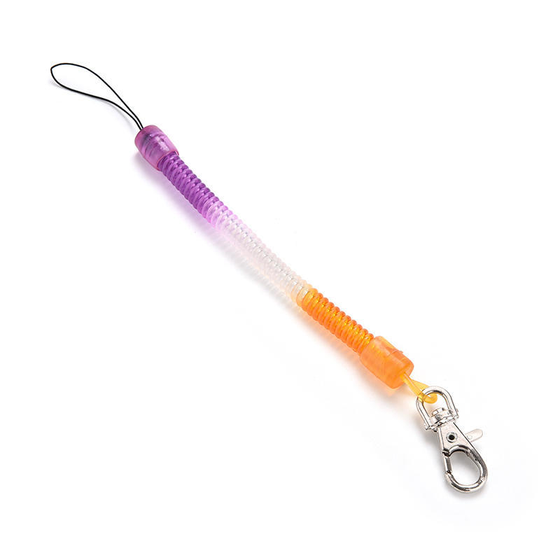 

Пластиковая пружина брелок кольцо цепь брелок