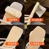 Internet celebrity fairy wind two wear sandals female summer 2025 new one word with pearl small fragrant wind thick heel medium heel slippers