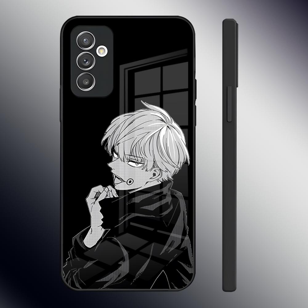 Jujutsu Kaisen Anime Inumaki Toge Handyhülle Für Samsung S24 Ultra S23 S22 S20 Fe S21 Plus A54 A34 A24 A53 A13 A16 Glasabdeckung