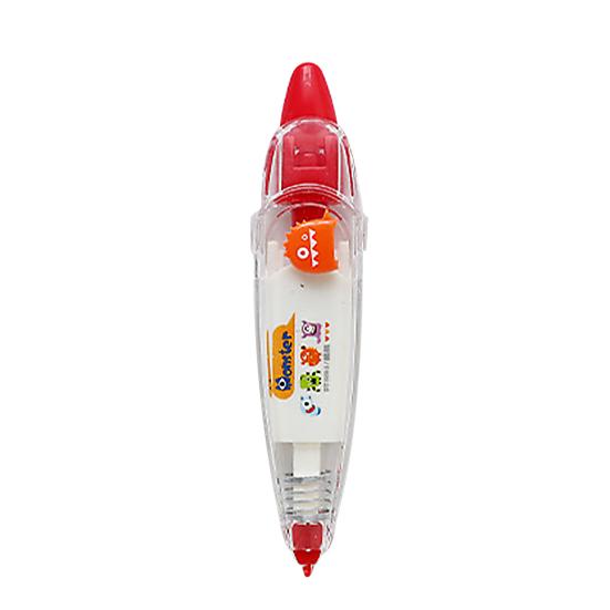 Correction Tape Eco-friendly Cartoon Press Type Plastic Correction School Tape Accessories for Students