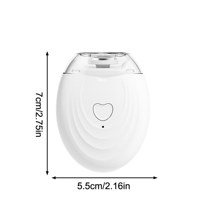 2 In 1 Electric Nail Trimmer Automatic Cutter With Led Light Nail Grinder Polishing Trimmer For Baby Adult Mini Manicure Tools