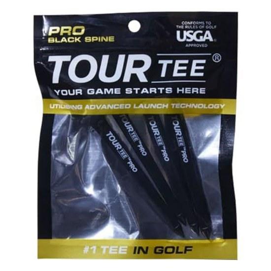 Golf Tee Tour PRO black Limited Edition 4 pieces Long