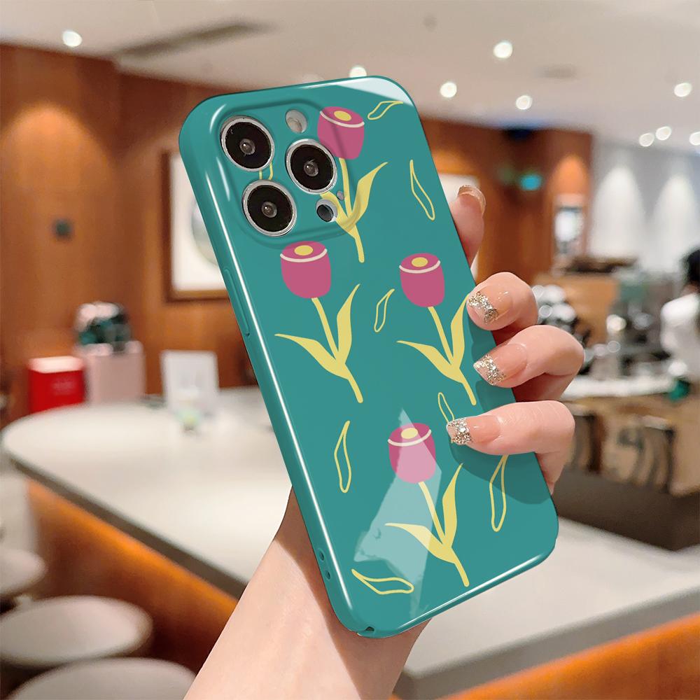 Komplexní filmový kryt na telefon s kresleným módním designem, tvrdý plášť s plným krytem, ​​nárazuvzdorný fotoaparát, ochranný kryt pro OPPO Realme OnePlus Infinix Tecno