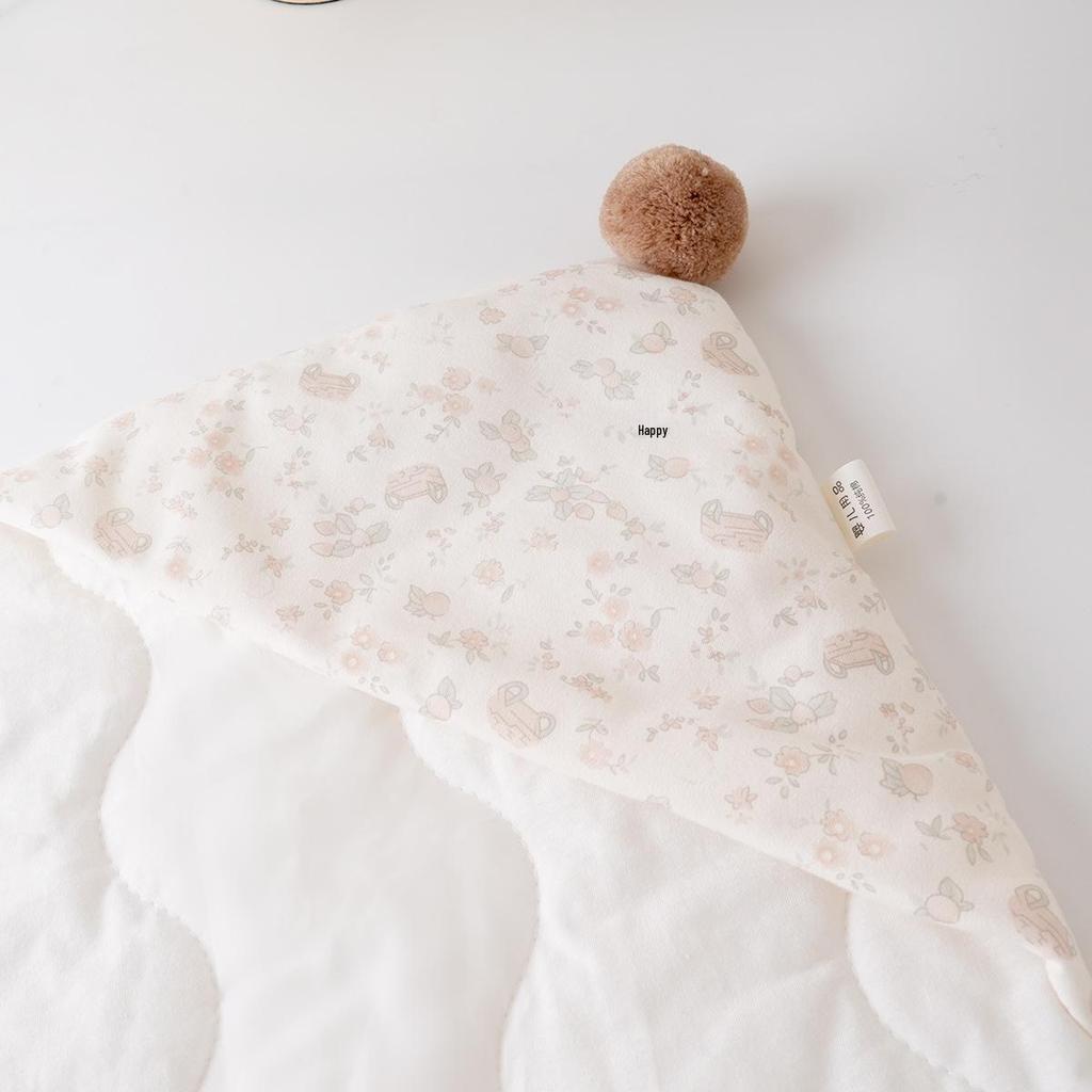 All-Season Pure Cotton Baby Swaddle Blanket for Newborns - Ideal for Spring, Autumn, Winter, and Outdoor Use