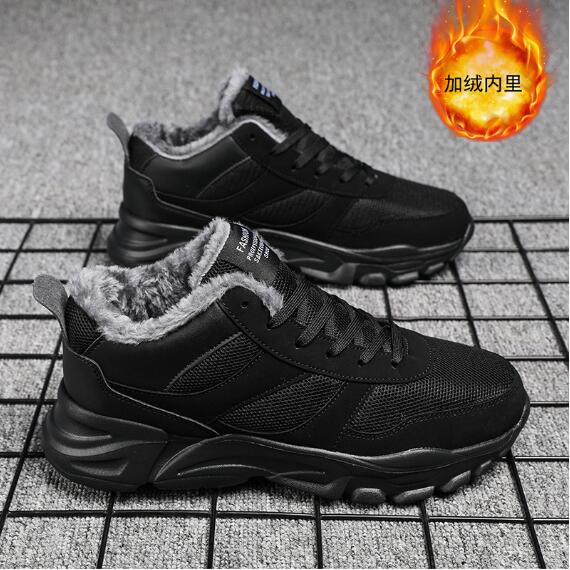Outdoor Tourism Winter Wholesale Large Size 46 Outdoor Running Sports Shoes Cotton Warm Sneakers Shoes M238