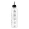 Flacone Spremibile Graduato con Tappo 30/50/100/250ml Contenitore Dispenser Anti-Perdita per Salse Oli Senza BPA Dispenser per Condimenti per Cucina Laboratorio Viaggio