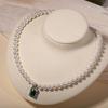 Natural Shell Pearl Necklace - Women's Clavicle Chain Set for Mother's Day Gift