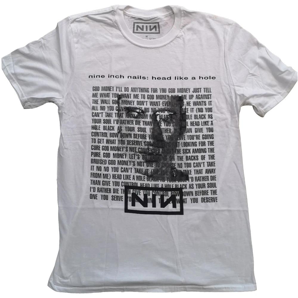 Nine Inch Nails Unisex TShirt Head Like A Hole S