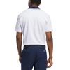 Adidas Ultimate365 Tour Twistknit Polo Shirt Comfortable Lightweight Stretch Short Sleeve Polo Men tops White IW1471