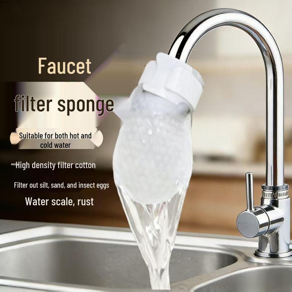 Universal Hot & Cold Water Faucet Filter for Rust Pre-Filtration In Bathroom Taps