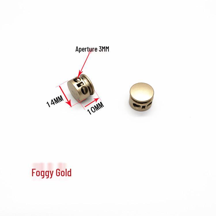 Metal Spring Pig Nose Anti-Slip Hat Drawstring Rope Lock Buckle Accessories