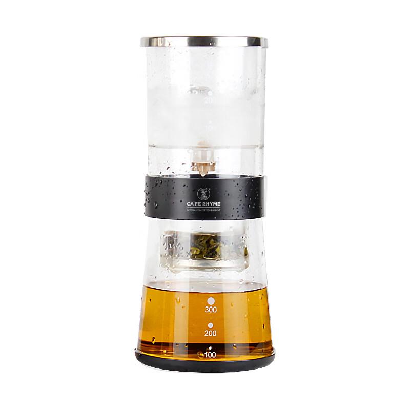 Jiaqi Mini Ice Drip Cold Brew Coffee Maker with Internal Adjustment, 500ml