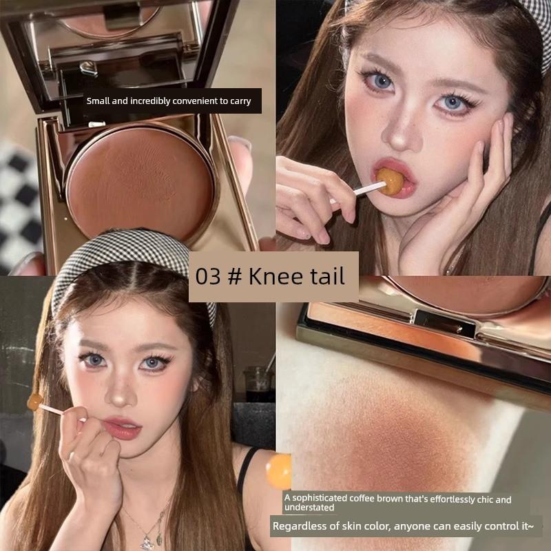 Naked Beauty Forever! Lip and Cheek Dual-Use Blush Cream, Airy Lipstick, Eyeshadow, and Contouring 3-in-1 Multi-Use Cream Le Kui
