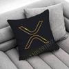 Xrp Ripple Crypto Digital Currency Throw Pillow Case For 50x50cm 30x30cm 55x55cm 45x45cm 40x40cm Square Bed Pillowcase Cover