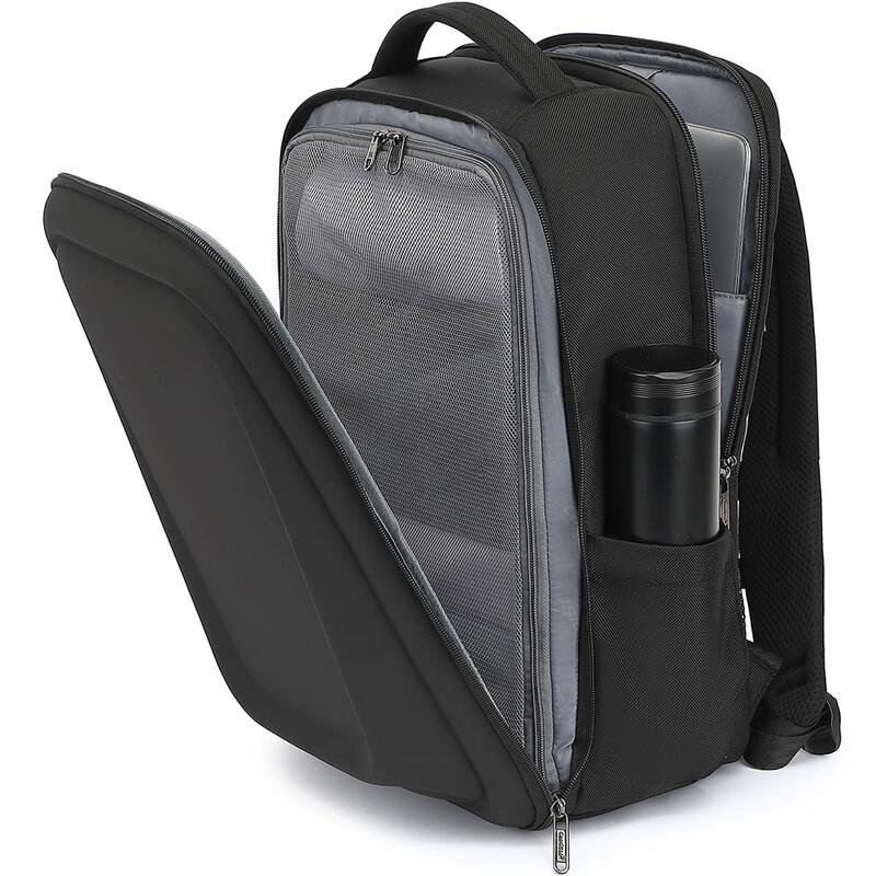 Li Shen Men's Hardshell Business Travel Laptop Backpack