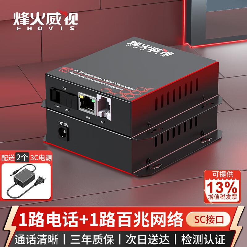 PCM Voice & Ethernet Fiber Optic Transceiver