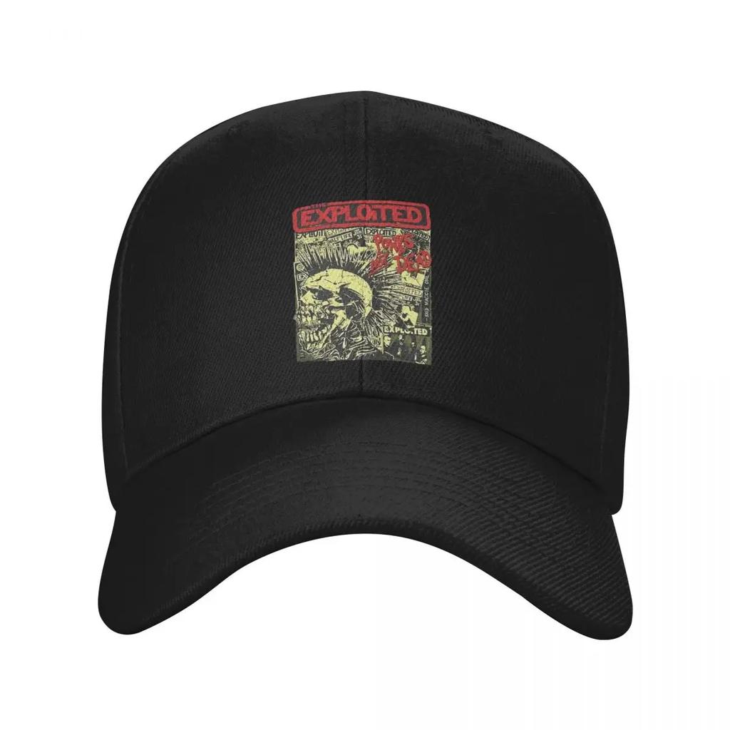 The Exploited Punks Not Dead Graphic Trucker Hat Mens Hats Caps For Men Summer 2025