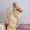 Sweet Girl Cell Phone Strap Wrist Strap Beads Phone Chain Jewelry Gift Phone Lanyard  Women Girl