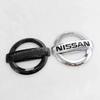 Car Front Head Hood Bonnet Logo Rear Trunk Badge Sticker For Nissan Qashaqai Sylphy X-trail Note Elgrand Exterior Accessories