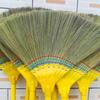 Old-Fashioned Thickened Straw Broom with Dustpan for Outdoor Courtyard