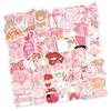 50Counts Cartoon Sticker Water Resistant Aesthetic Sticker for Laptop Scrapbook Journal Phone Case Kids Reward Sticker