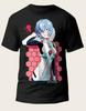 Neon Genesis Evangelion Anime Asuka Printed Tshirt Unisexs and Womens Tshirt Unisexs Top Sports Tshirt 2026 Summer New Tee