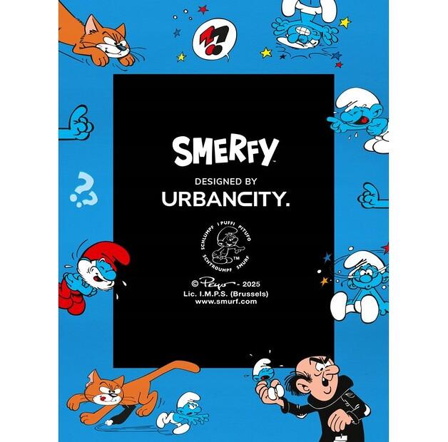 Носки длинные Smerfy Длинные носочки Белые Смурфы Папа Смурф & Хохотун uni