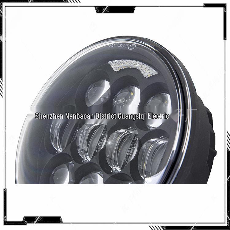 5.75-inch 75W LED High/Low Beam Headlight for Harley