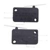 HiSport Micro Limit Switch V-152-1C25 - Compatible with Arduino, Momentary Short Straight Hinge Lever Arm SPDT Snap Action Type 10 PCS