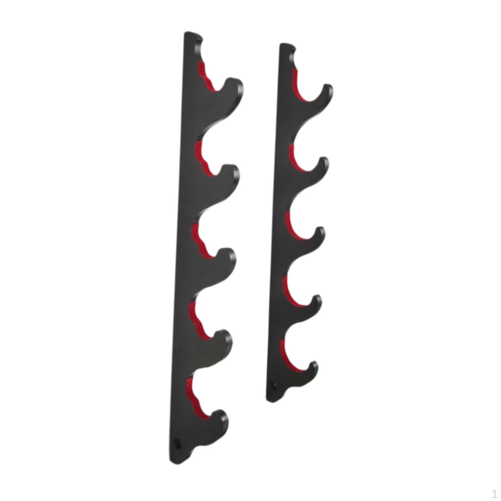 

Подставка для бейсбольных мячей с флокированным покрытием, Универсальный аксессуар, Черная горизонтальная 5 Tiers