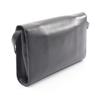Used Dior CD logo vintage Shoulder Bag leather Black Used Women
