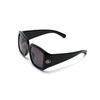 Logo Irregular Shape Sunglasses Men Sunglasses Black GG1402S001