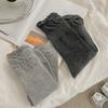 Lady Spring Solid Color Lace Pleated Bubble Mouth Tube Pile Pile Socks