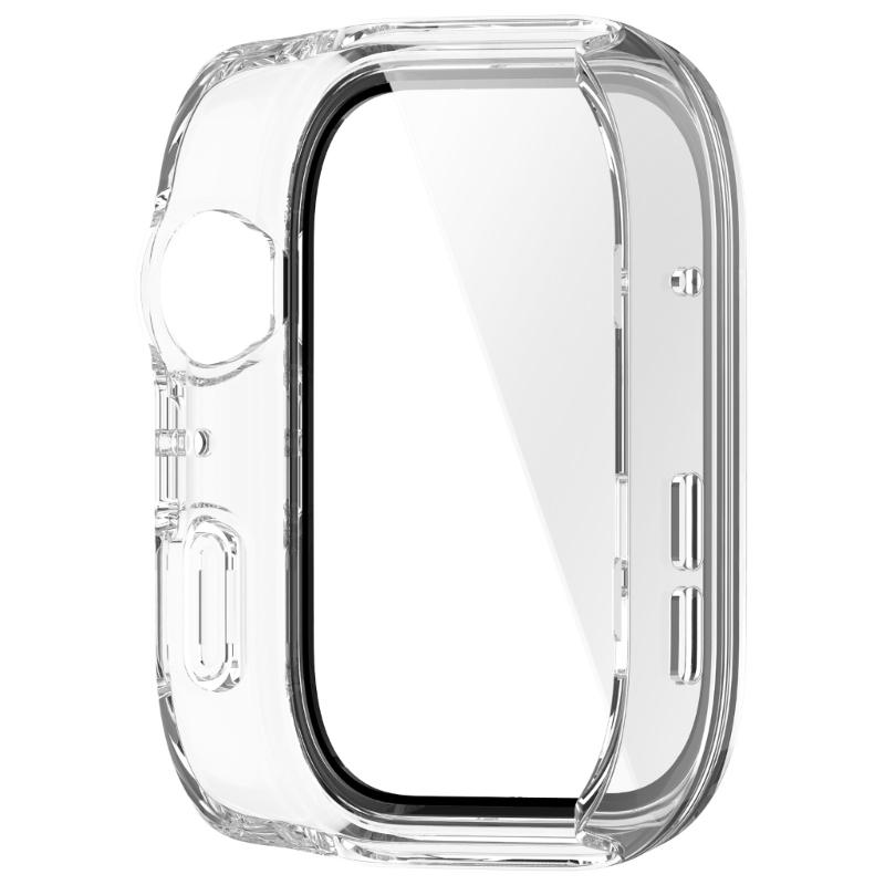 Scratch Resistant Case Skin For Watch Fit 4 Waterproof Screen Protector Shell Smartwatch Housing PC Glass Antidust Cover