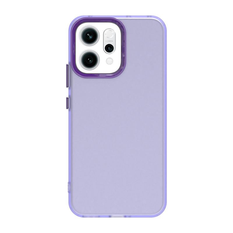 Anti-Drop Candy Color Case For Oppo Reno 14 Pro Matte PC Transparent Case For Oppo Reno 14 Pro Cover For Oppo Reno 14 Pro Case