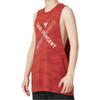 Under Armour Project Rock Buchstabenprint Sporttraining Atmungsaktive Weste Herren Westen Rot 1370488-635