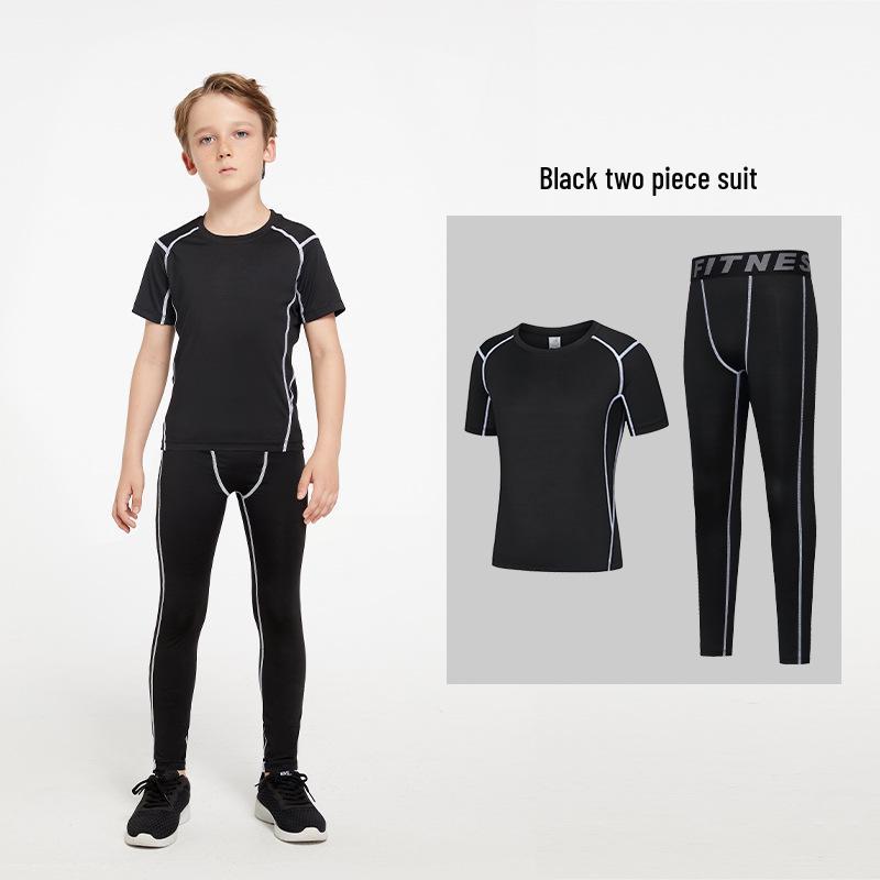 Unisex Quick-Dry Sports Set: Basketball, Football, Fitness, Running, Yoga - Men's/Women's/Children's Autumn & Winter Training Gear
