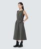 SNOWPEAK APPAREL Root Women'S Sleeveless Dress (S26Mwrop65) Rustic Khaki