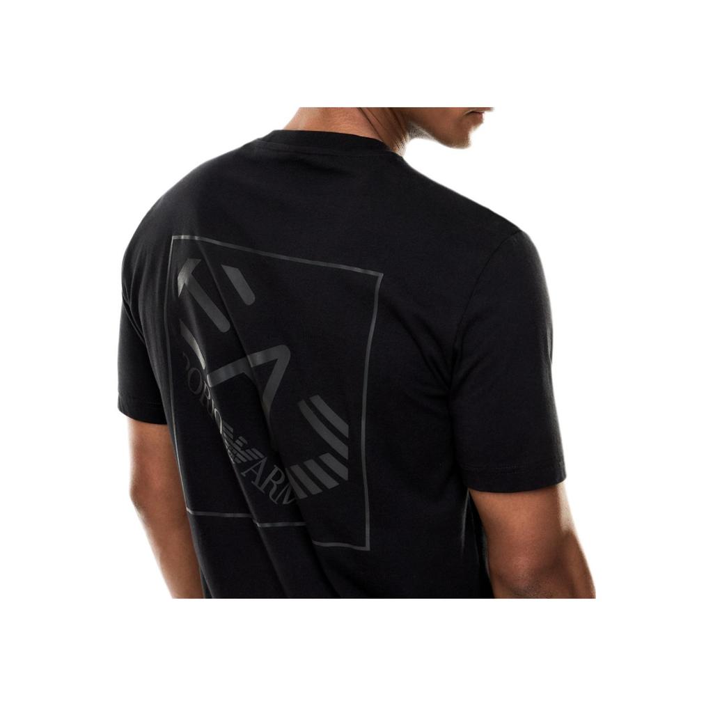 Emporio Armani EA7 Round Neck Short Sleeve Pullover Solid T-Shirt Men Tops 7M001487-AF17789-UC001