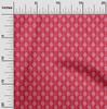 oneOone Cotton Flex Fabric Leaves & Floral Block Printed Craft Fabric BTY 40 Inch