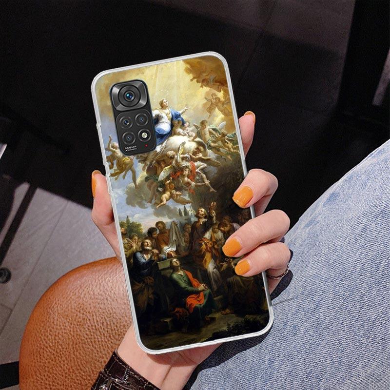 

Renaissance Art Painting Phone Case For Xiaomi Redmi Note 15 14 13 12S 12 11 Pro Plus 14S 11S 11E 10 10S 11T 5G Personalized Cov Redmi Note 14 4G