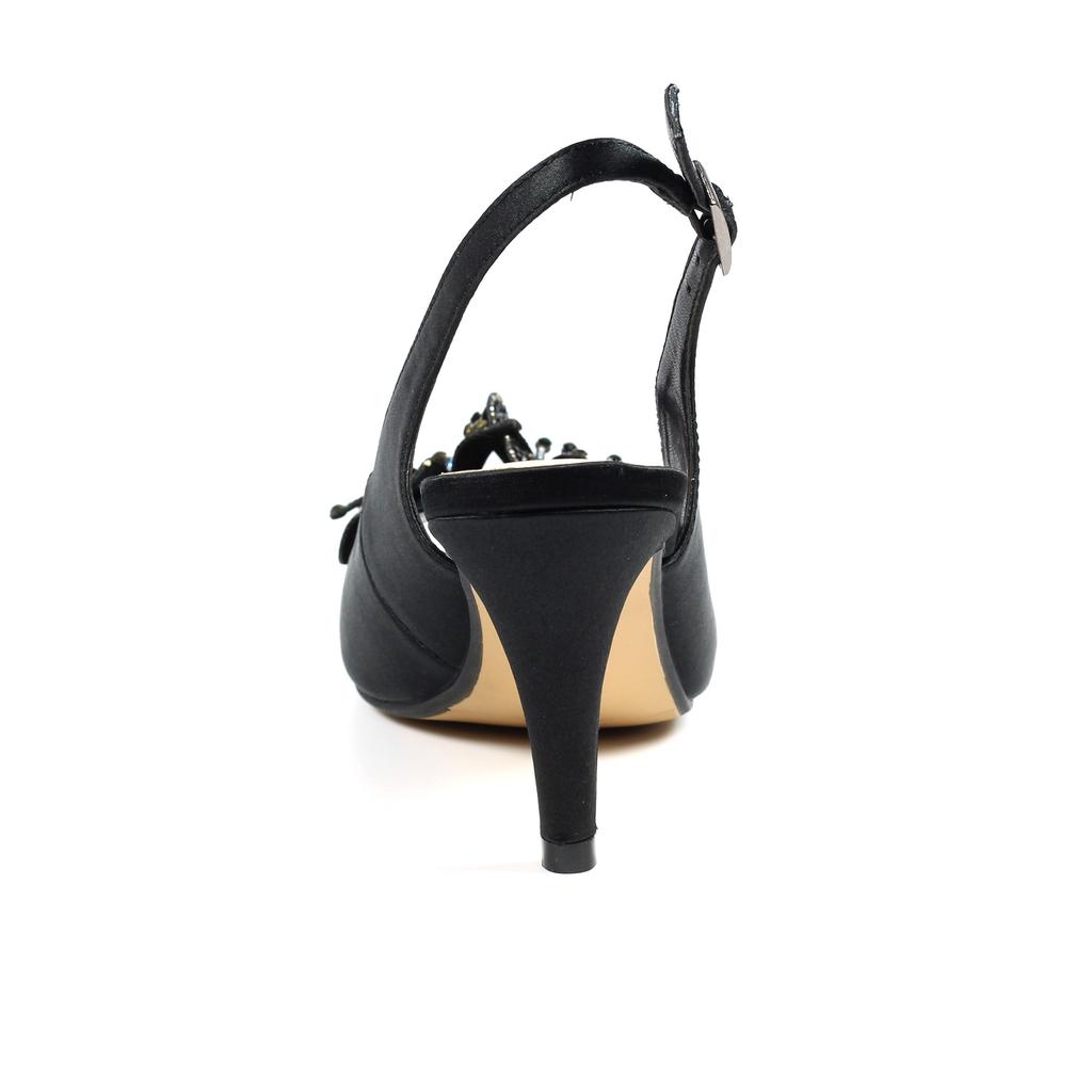 Lunar Mujeres/Señoras Ankara Satin Court Zapatos